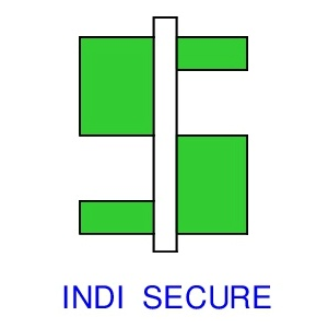 INDI SECURE logo